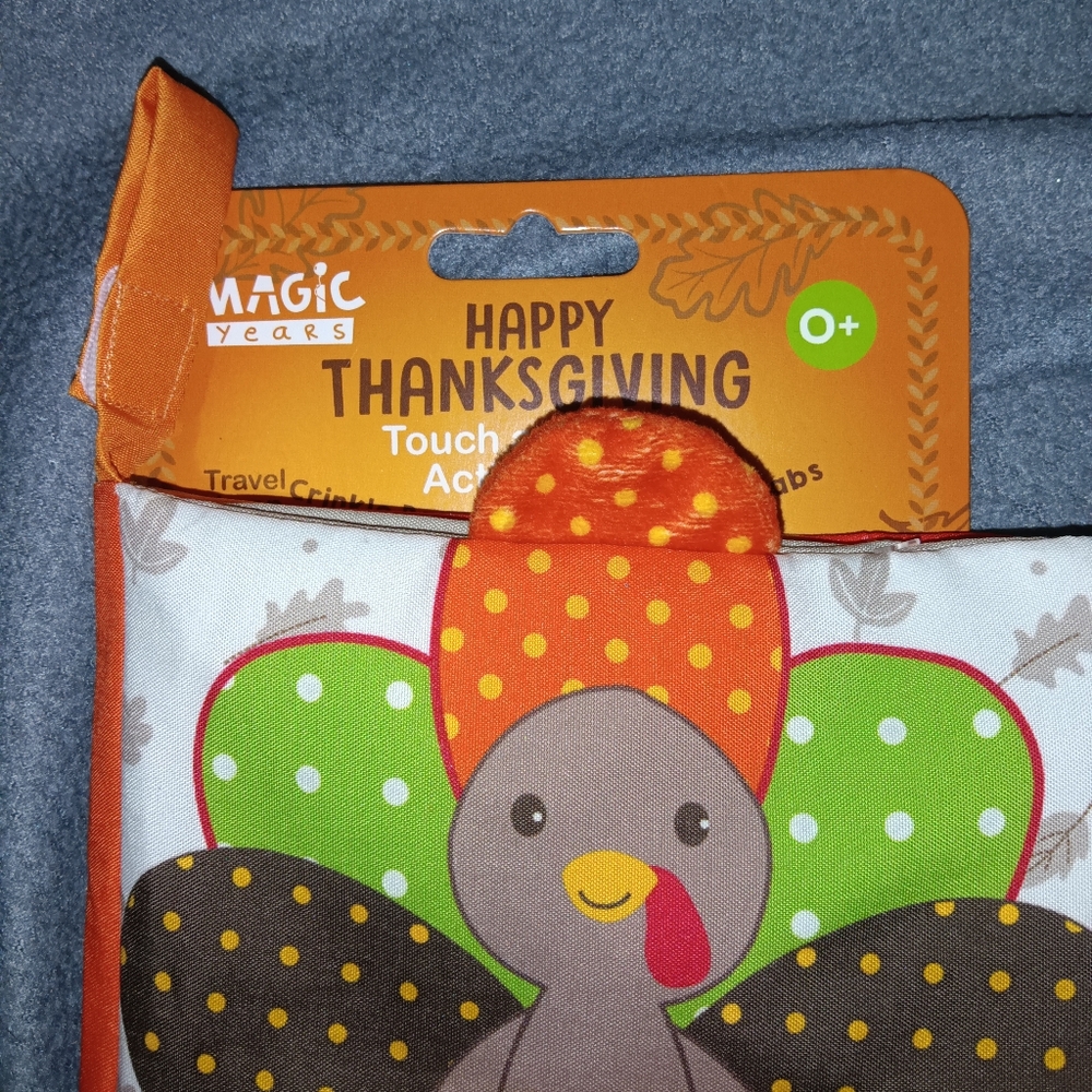 NWT Magic Years Happy Thanksgiving Baby Touch And Learn Book 🦃 - Picture 2 of 7